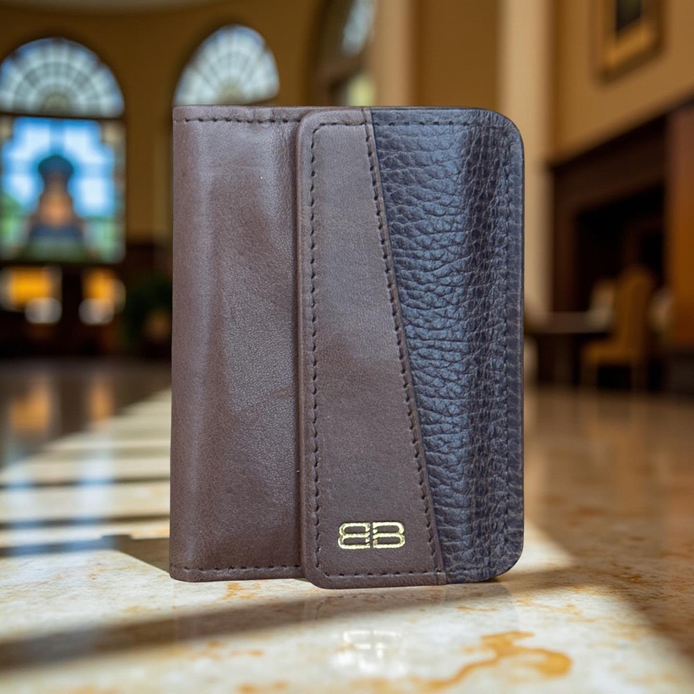 Singapore Airlines Gift Balenciaga Leather Card-Keys-ID rare vintage souvenir